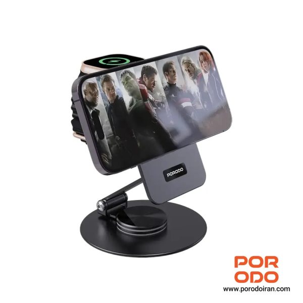 شارژر بی سیم پرودو مدل PD-FWCH035-BK توان 3-15 وات (اصل)