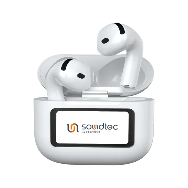 ایرباد Soundtec Glimpse لمسی پرودو مدل PDSTWLEP040WH