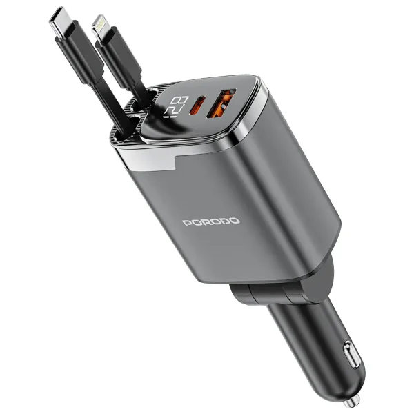 شارژر فندکی 111W پرودو مدل PDC46PGY