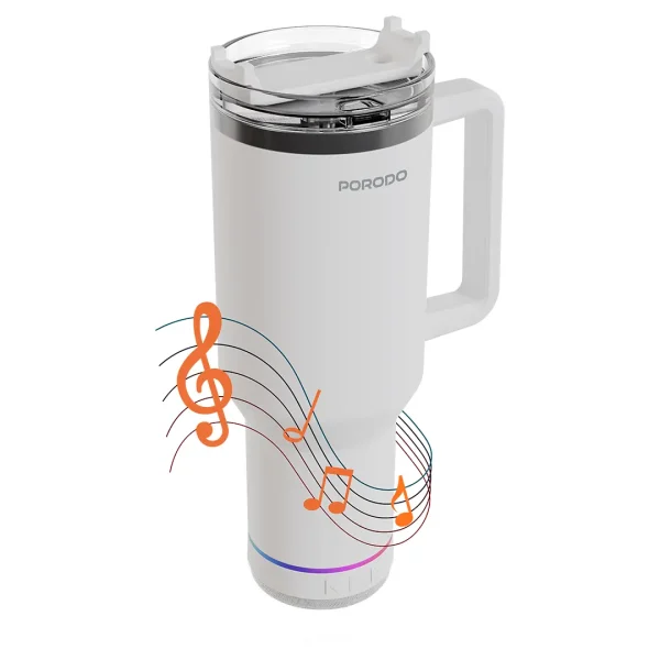ماگ اسپیکردار HydroTunes پرودو مدل PDLFSTBTVWH – سفید