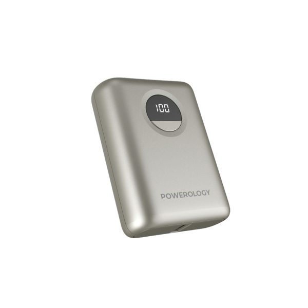 پاوربانک فست شارژ 10000mAh پاورولوژی مدل ppbcha04 – تیتانیوم
