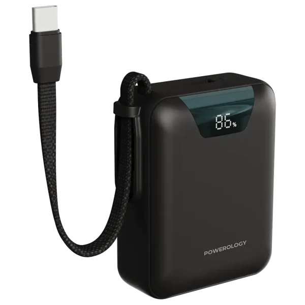 پاوربانک York 10000mAh پاورولوژی مدل PPBM101BK